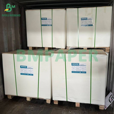 120 กรัม กระดาษครัฟท์สีขาว ความหนาแน่นในม้วน 70 ซม สําหรับกระเป๋าครัฟท์