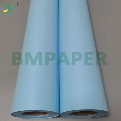 20lb ดีเยี่ยมการพิมพ์สีฟ้า CAD บันทึกกระดาษสําหรับ roll วิศวกรรม