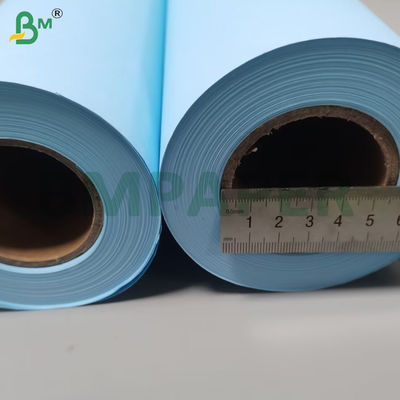 20lb ดีเยี่ยมการพิมพ์สีฟ้า CAD บันทึกกระดาษสําหรับ roll วิศวกรรม