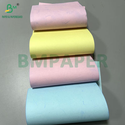 50gr 55gr 3 ส่วนพิมพ์กระดาษ NCR ไม่มีคาร์บอน สําหรับการรับ 8.5 x 11 นิ้ว