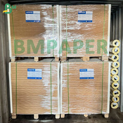 กระดาษสแตมเปอร์สีขาว แอนติ-สติก 40gsm กระดาษเปลือกเปลือกเปลือกเปลือก