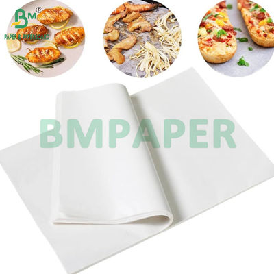 40GSM กระดาษเบเกอรี่กันไขมัน สําหรับการบรรจุแซนวิช ไม่ติด 20' x 28'