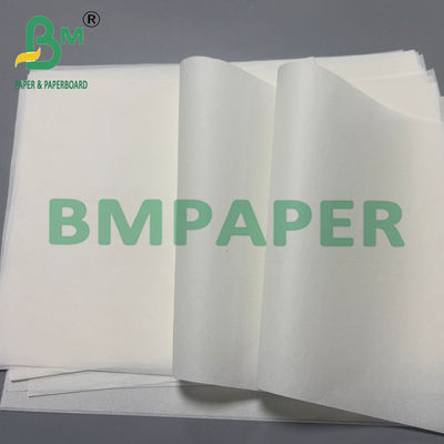 38gm กระดาษสีขาว กันไขมัน เกรดอาหาร ทนอุณหภูมิสูง 80 * 110cm