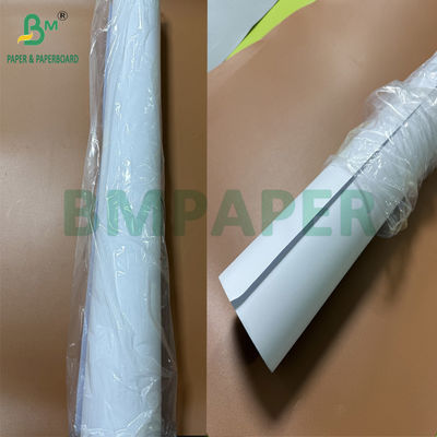 #20 80 กรัม กระดาษกราฟ ขาวรูปแบบกว้าง รอลล์ 24in 36in X 150ft 300ft