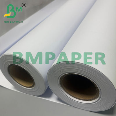 กระดาษ CAD Plotter ไม่เคลือบ 21lb สําหรับการออกแบบเครื่องมือหรือเครื่องแต่งกาย