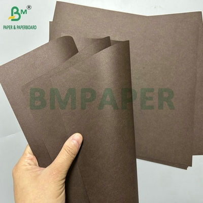 กระดาษกันไขมันสีกาแฟ 80 กรัม สําหรับกระดาษบรรจุไก่ทอด 10 "x 10"