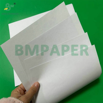 90 กรัม 100 กรัม ไม่เคลือบ 20.5'รีลกระดาษผูกสีขาวสําหรับถ้วยน้ําโคน