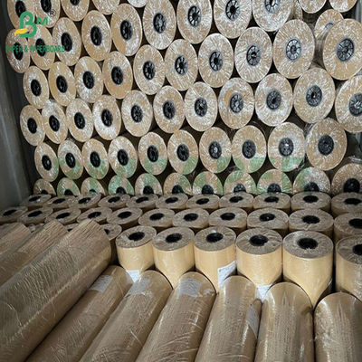 80 กรัม 120 กรัม 1.6m ความกว้าง กระดาษ Kraft ประคองสําหรับเครื่องตัดผ้า CAM