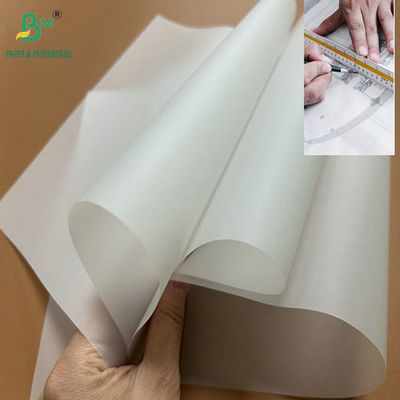83 กรัม 93 กรัม 70 X 100 ซม กระดาษพืชโปร่งสําหรับการออกแบบวิศวกรรม