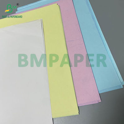 60gm 70gm สีดํา NCR กระดาษสีผสม CB CFB CB สําหรับการพิมพ์ออฟเซต