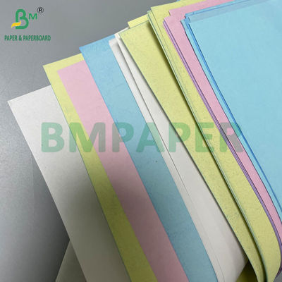 60gm 70gm สีดํา NCR กระดาษสีผสม CB CFB CB สําหรับการพิมพ์ออฟเซต