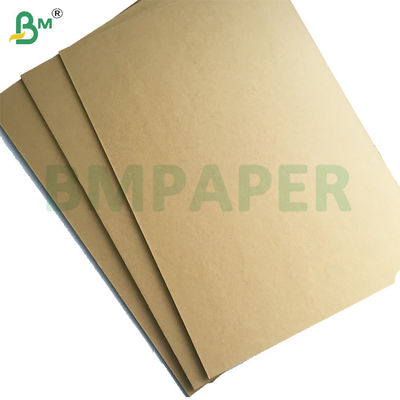 กระดาษกระดาษผงสีน้ําตาล 2.0mm 2.5mm หลังสีเทา 100% กระดาษกระดาษกระดาษกล่อง