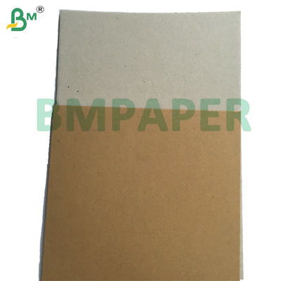 กระดาษกระดาษผงสีน้ําตาล 2.0mm 2.5mm หลังสีเทา 100% กระดาษกระดาษกระดาษกล่อง