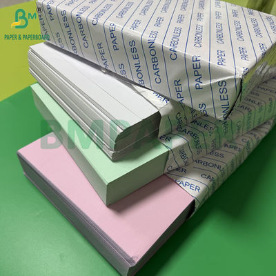 NCR Digital Carbonless Copy Paper CB ขาว CFB สีชมพู CF เขียว ดํา ภาพ A4 210x297 มม