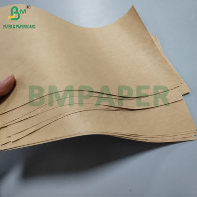 70 กรัม 80 กรัม กระดาษไครฟท์ธรรมชาติที่ไม่ขาว สําหรับบรรจุอาหาร 700 x 1000 มม.