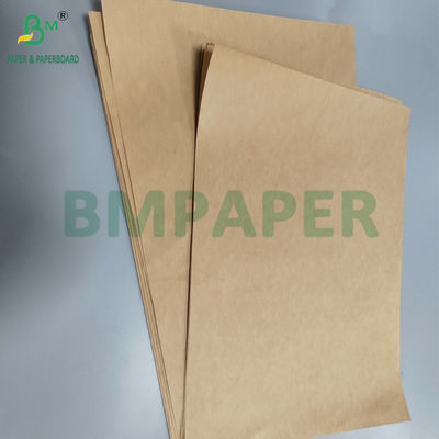 70 กรัม 80 กรัม กระดาษไครฟท์ธรรมชาติที่ไม่ขาว สําหรับบรรจุอาหาร 700 x 1000 มม.