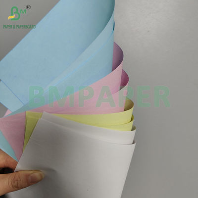 กระดาษสําเนาไร้คาร์บอน กระดาษ CFB ขนาด 43 × 61 ซม A2 สีเขียวชมพู