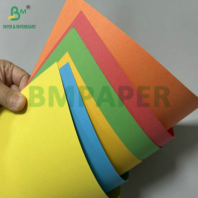 70 กรัม 80 กรัม A0 A1 กระดาษสีชมพู เขียว ไม่เคลือบ สําหรับการพิมพ์ออฟเซต