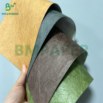 147 ซม ความกว้างของลวด 0.55 มิลลิเมตร กระดาษ PU Tyvek สําหรับกระเป๋าผู้หญิง