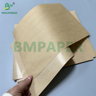 60 กรัม 30 นิ้ว หน้ากว้าง 1 ด้าน MG กระดาษ Kraft สีน้ําตาลบริสุทธิ์
