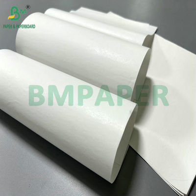 55 กรัม ผิวเคลือบด้วยความร้อน กระดาษกระดาษกระจกสีขาว ในขนาด 240 มม x 3000 เมตร