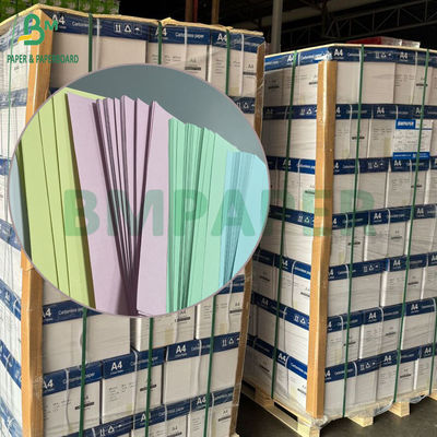 CB ขาว CF ฟ้า CFB สีชมพู 75GSM NCR กระดาษ 500 แผ่นต่อแพ็ค 8.5 X 14 นิ้ว