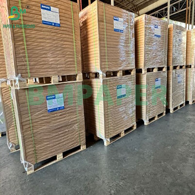 300 กรัม ด้านเดียว ขาวน้ําตาล หลัง ใช้ได้เพียงครั้งเดียว ถั่วขนมปัง Kraft กระดาษ 0.45 มม