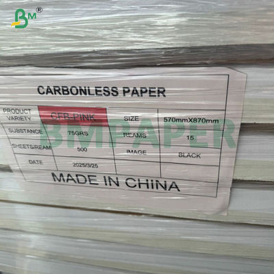 572mm X 876mm 55grams 60grams NCR CB CFB CF กระดาษสําเนาอัตโนมัติไร้คาร์บอน