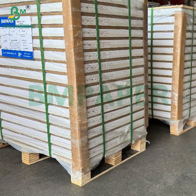 50gr 55gr CB CFB CF NCR กระดาษสําเนาไร้คาร์บอนสําหรับใบชําระเงิน ภาพสีฟ้า 65 x 92 ซม