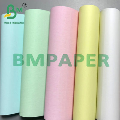 55g 60g กระดาษไร้คาร์บอนสีขาว NCR ไม่เคลือบ สําหรับรายการคอมพิวเตอร์