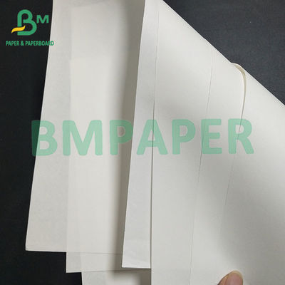 90 กรัม 120 กรัม กระดาษไครฟอฟท์สีขาวความยืดหยุ่นสูง สําหรับกระดาษกระเป๋าและกระเป๋าถือ