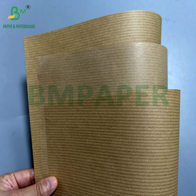 60 กรัม 70 กรัม 70x 100 ซม สีน้ําตาลเคลือบ 1 ด้าน กระดาษกราฟท์ขัดสําหรับกระเป๋าบรรจุอาหาร