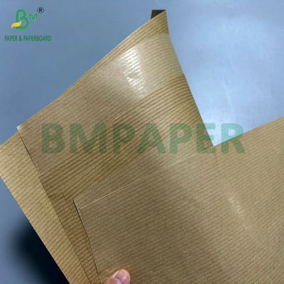 60 กรัม 70 กรัม 70x 100 ซม สีน้ําตาลเคลือบ 1 ด้าน กระดาษกราฟท์ขัดสําหรับกระเป๋าบรรจุอาหาร