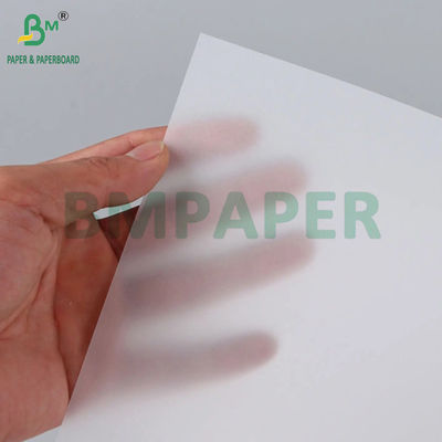 50g - 180g กระดาษสลายสีขาวโปร่งใส สําหรับการวาดภาพ 70 x 100cm