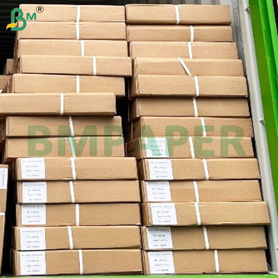 80gm แผ่นพิมพ์แบบ CAD แบบใหญ่ รอยกระดาษ 610mm*100m