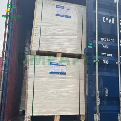 330 กรัม 300 กรัม กระดาษซัลเฟตสีขาว C1S กระดาษไอวอรี่ 700x1000 มม