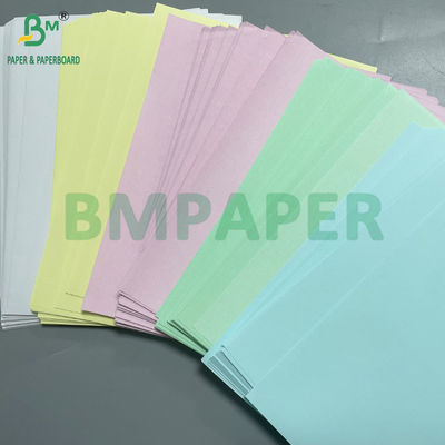 การพิมพ์ออฟเซต 52gsm 55gsm 58gsm 60gsm ภาพสีฟ้า NCR กระดาษสําเนาในม้วน
