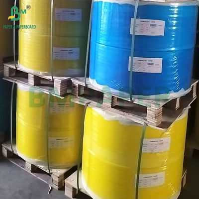 การพิมพ์ออฟเซต 52gsm 55gsm 58gsm 60gsm ภาพสีฟ้า NCR กระดาษสําเนาในม้วน