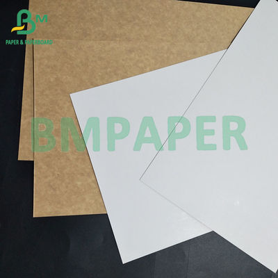 CKB Clay Coated Kraft Back กระดาษกระดาษอาหารสีน้ําตาลสําหรับบรรจุฝรั่ง