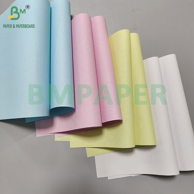 48 กรัม 55 กรัม Custom Carbonless Forms Of Copy Printing Paper กระดาษพิมพ์เลเซอร์ 8.5&quot;*11&quot;