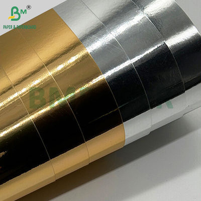 350 กรัม 400 กรัม ทองเงิน กระดาษผสมโลหะสําหรับกระเป๋าขนม 70 x 100 ซม.