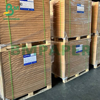 80 กรัม กระเป๋ากระดาษอาหารสีน้ําตาล วัตถุดิบสําหรับบรรจุอาหาร 70 x 100