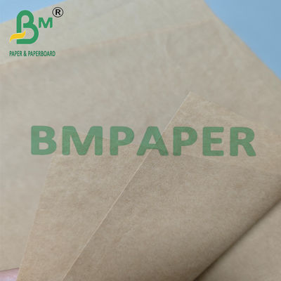 80 กรัม กระเป๋ากระดาษอาหารสีน้ําตาล วัตถุดิบสําหรับบรรจุอาหาร 70 x 100