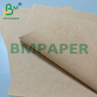 80 กรัม กระเป๋ากระดาษอาหารสีน้ําตาล วัตถุดิบสําหรับบรรจุอาหาร 70 x 100