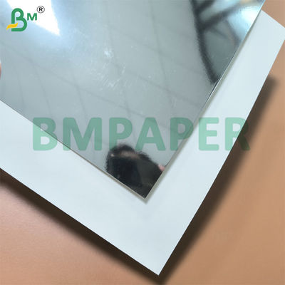 กระดาษบัตรเงิน 700 x 1000mm 350gsm กระดาษ PET โลมินูมิเนียม