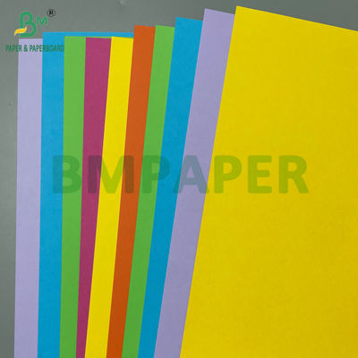 150GSM 180GSM 230GSM กระดาษบริสตอลสีไม่เคลือบทั้งสองข้างสําหรับการพิมพ์ออฟเซต