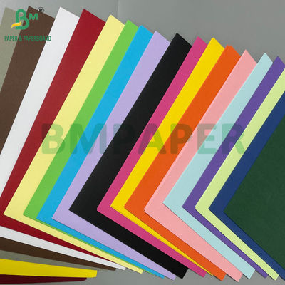 150GSM 180GSM 230GSM กระดาษบริสตอลสีไม่เคลือบทั้งสองข้างสําหรับการพิมพ์ออฟเซต