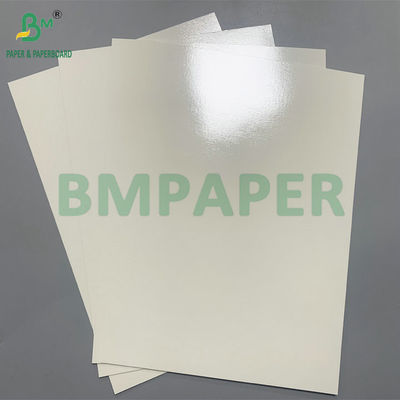 กระดาษกระดาษสีขาว PET ทนความร้อน ปกแต่ง 315gsm สําหรับการทําบรรจุอาหาร