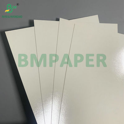 กระดาษกระดาษสีขาว PET ทนความร้อน ปกแต่ง 315gsm สําหรับการทําบรรจุอาหาร