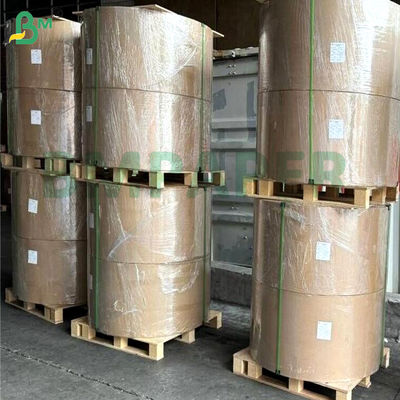กระดาษ PET กันกรีด กันน้ํา กระดาษเคลือบขาวด้านเดียว 200gsm 300gsm 400gsm สําหรับกล่องอาหารไมโครเวฟ